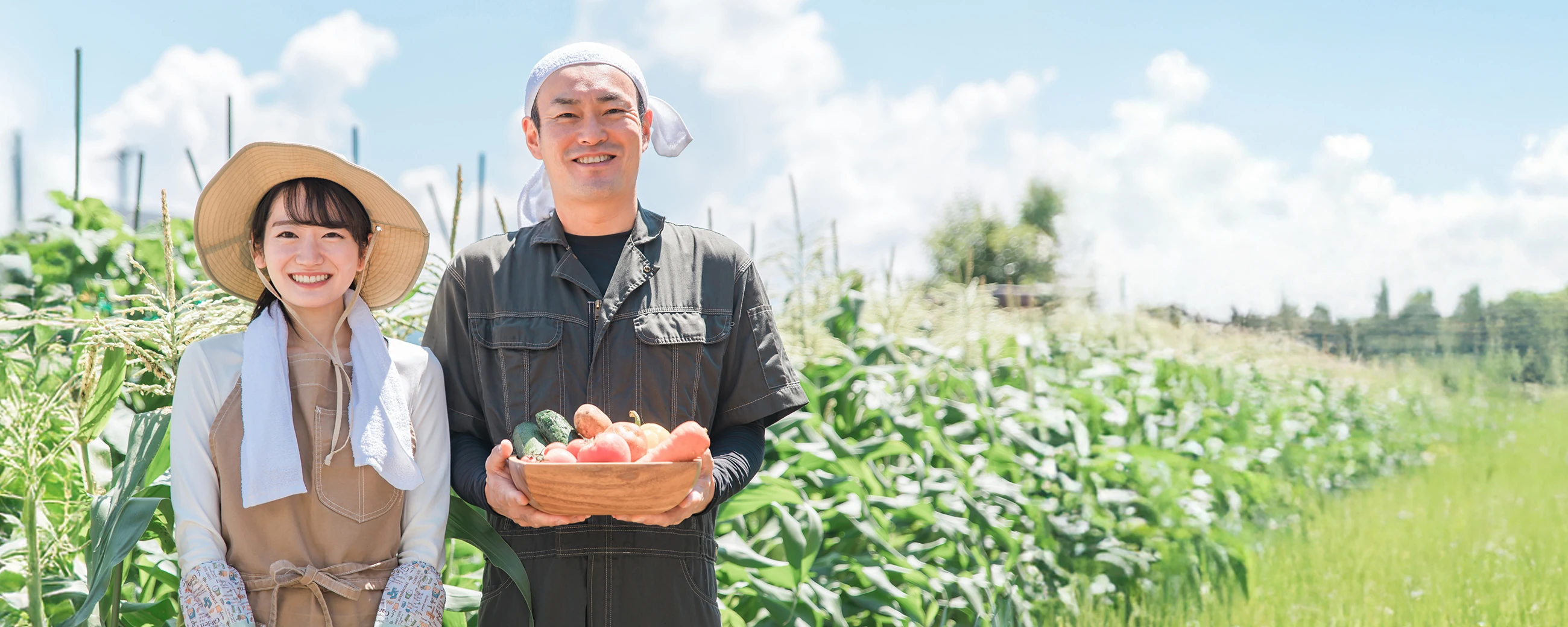 農家の方の画像