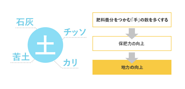 地力の向上